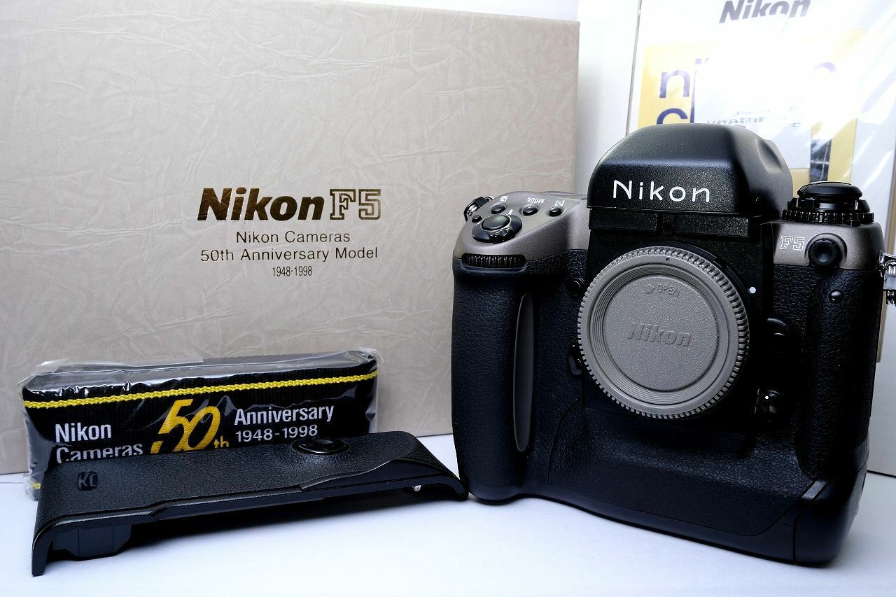 [Prawie nieużywany] Nikon F5 50th Anniversary 35mm SLR Film Camera Japonia #211217