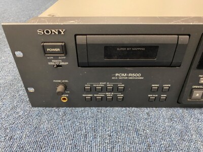 SONY PCM-R500 Digital Audio Tape DAT Player Recorder Deck 4