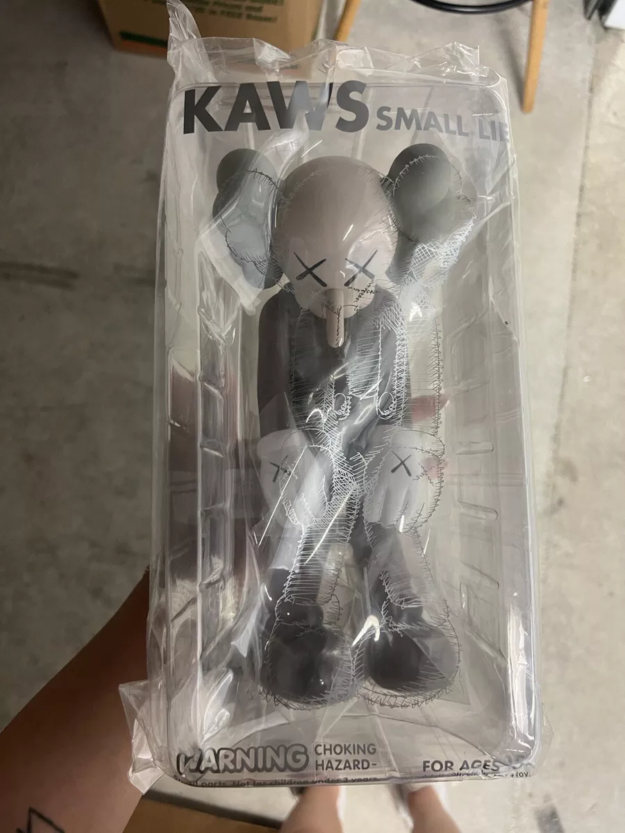 KAWS Small Lie Companion Vinyl Figure BROWN - NEW AND SEALED