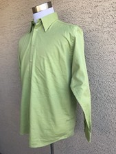 Awesome MARKS  SPENCER Men's Dress Shirt Sz 15 UK 38cm Made in England C31