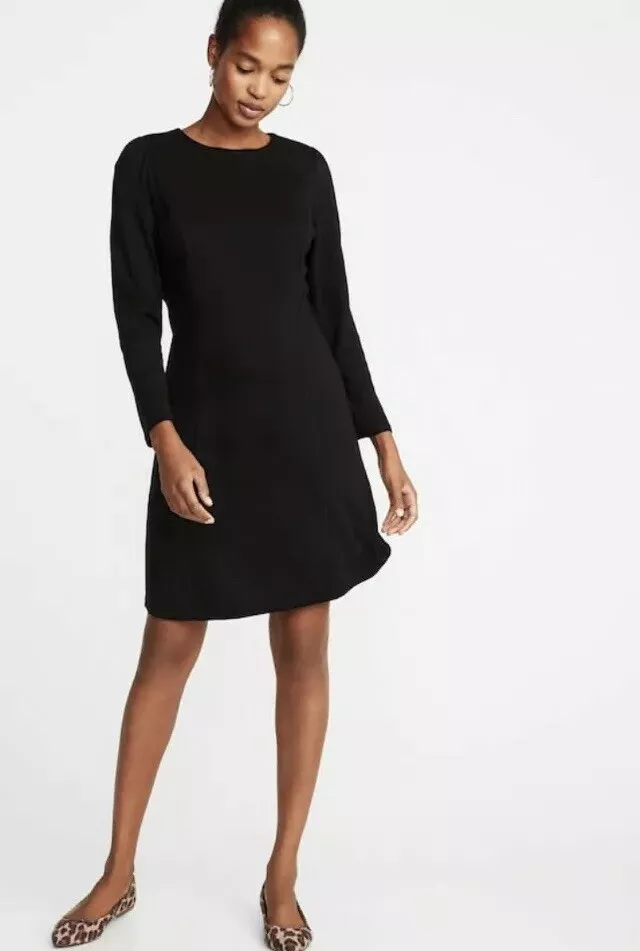 old navy black dress