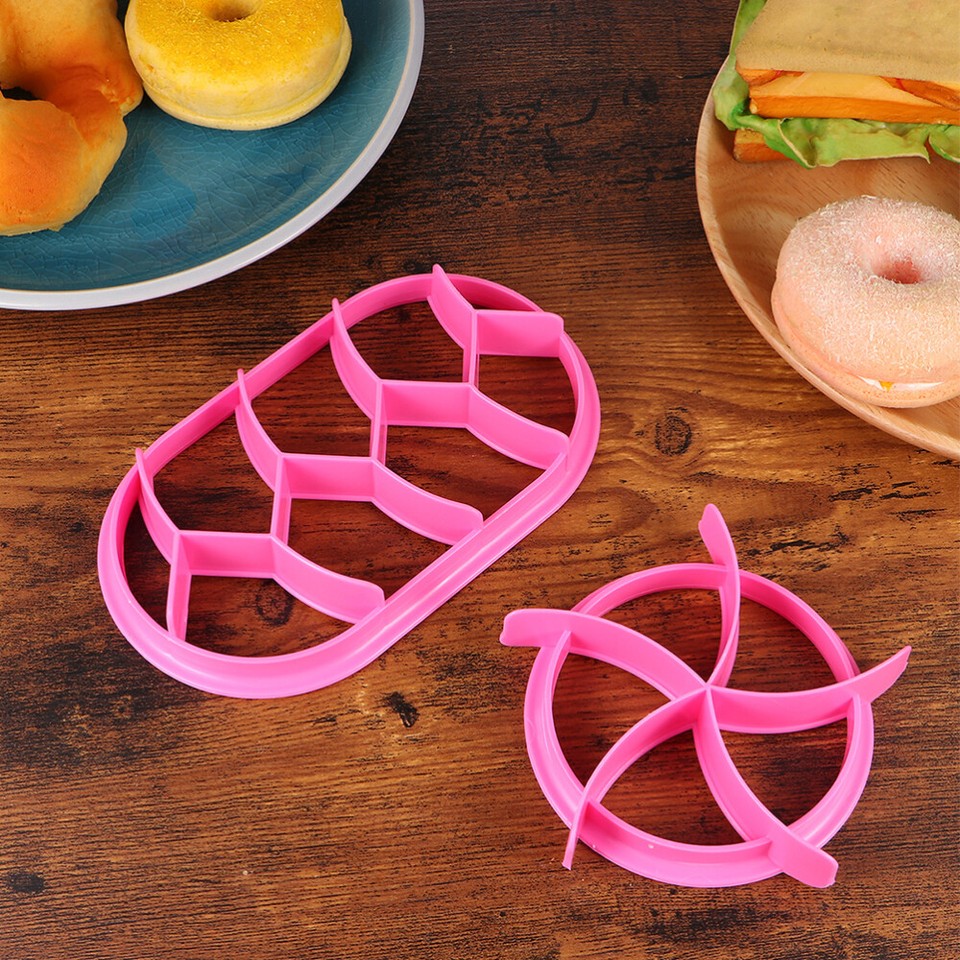 4 Pcs Pineapple Bun Molds Concha Bread Stamper Multifunction eBay