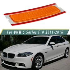 For 2011-2016 F10 BMW 5 Series Left Front Bumper Reflectors Side Marker Light LH