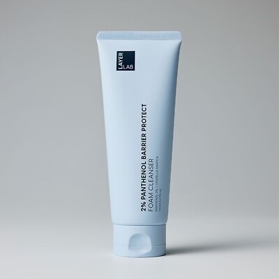 LAYER LAB 2% Panthenol Barrier Protect Foam Cleanser 150mL/5.07 Fl oz (K-Beauty)