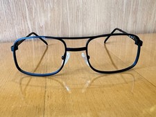 Artcraft Eyeglasses DR 52-18-140 PILOT USA Matte Black Pilot Metal Frames