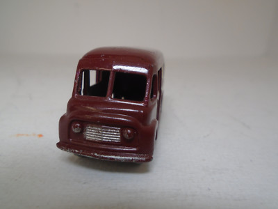 LESNEY MATCHBOX No.69A-1 COMMER 30 CWT VAN , NESTLE'S MAROON/GPW