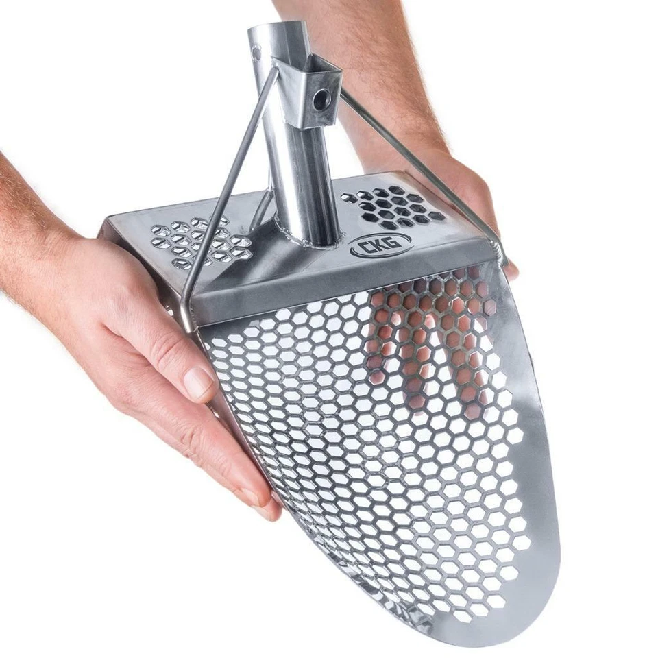 CKG Sand Scoop Metal Detecting Handle Pole Carbon Shovel Scoop Scooper Detector - Image 4 of 4