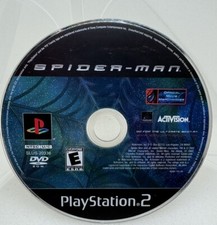 Spider-Man PS2 PlayStation 2 - Disc Only Black Label Good Condition