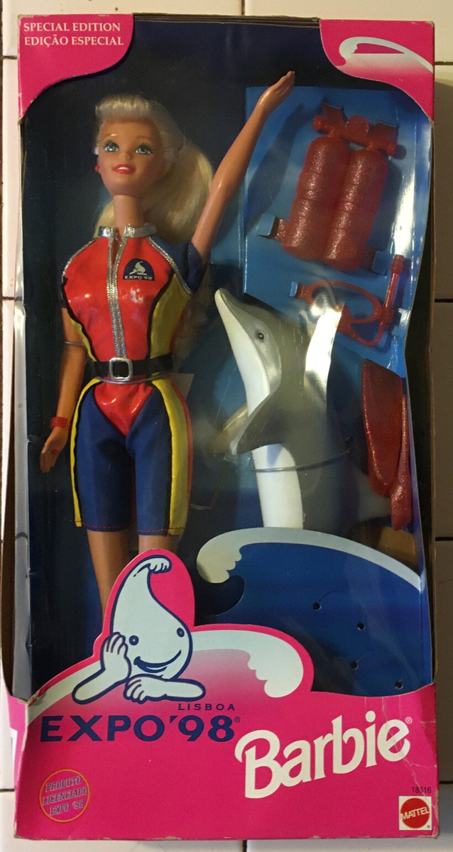 SPECIAL EDITION BARBIE EXPO 98 LISBOA PORTUGAL Doll MATTEL NEW IN
