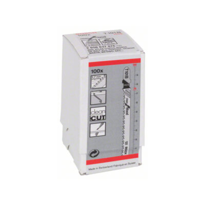 Bosch Stichsägeblatt T 101 B Clean for Wood - 100 Stück