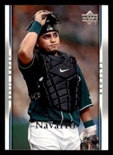 2007 Upper Deck #209 Dioner Navarro Tampa Bay Devil Rays
