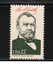 2217I * ULYSSES S GRANT ** President 1869-1877 ** U.S, Postage Stamp MNH