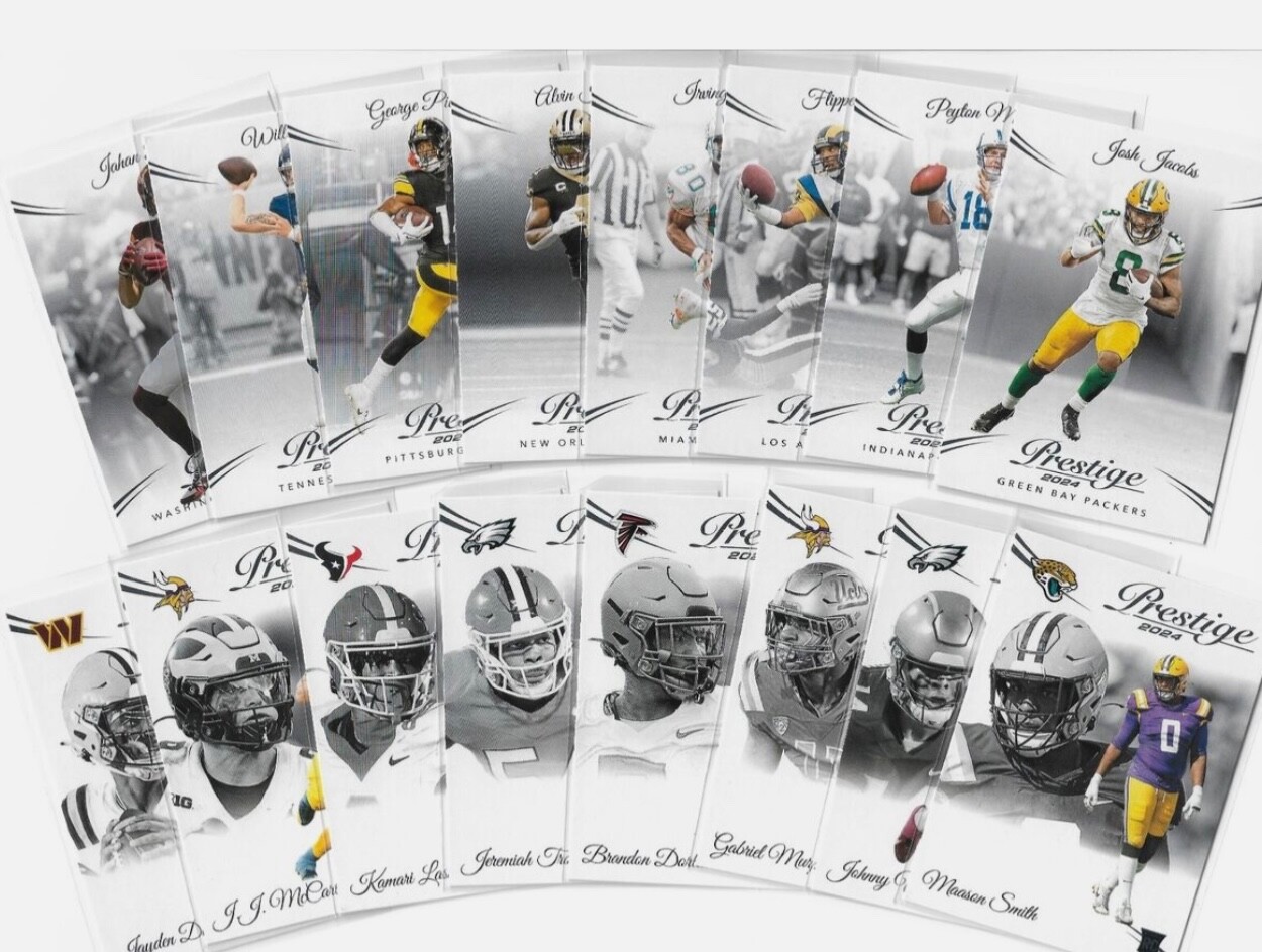 2024 Panini Prestige Football Base  **Pick Your Card / Complete Your Set** 1-200