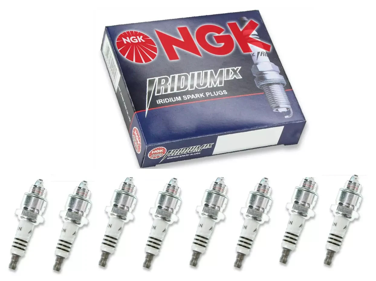 8 PCS Spark Plug NGK IRIDIUM 7189 For Buick Chevy  Dodge Plymoth Jeep Chrysler