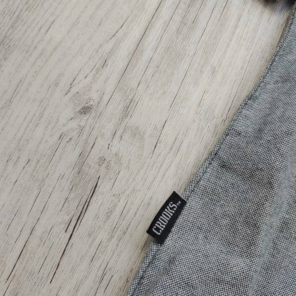 Crooks & Castles Button Down Shirt Long Sleeve Men's Size XL Casual Wear Grey - Image 3 of 4