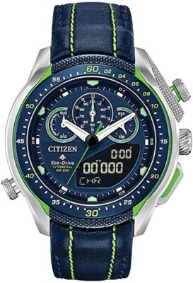 Citizen Men's ProMaster SST Eco Drive Race Driver Watch Blue Dial