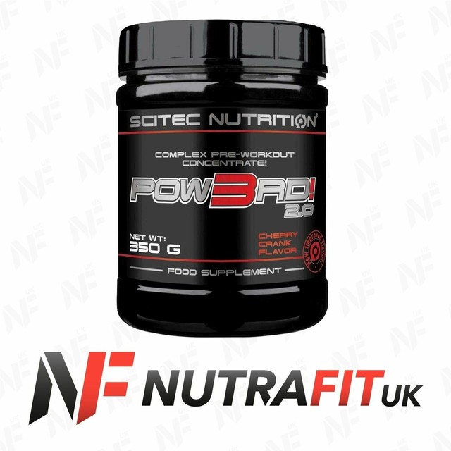Scitec Nutrition Pow3rd 2.0 Complex Preworkout Concentrate 350g Cherry