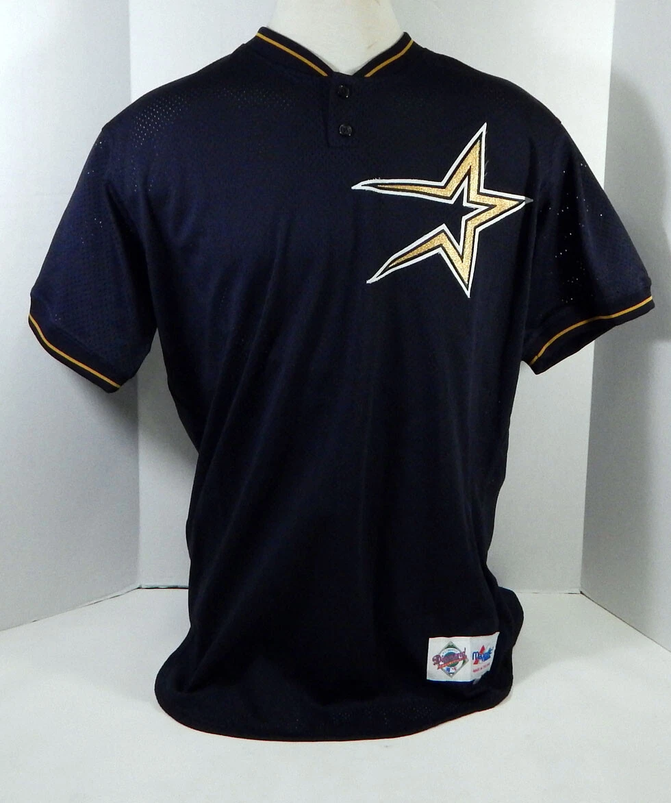 1994-96 Houston Astros Blank Game Issued Black Jersey 50 DP15005