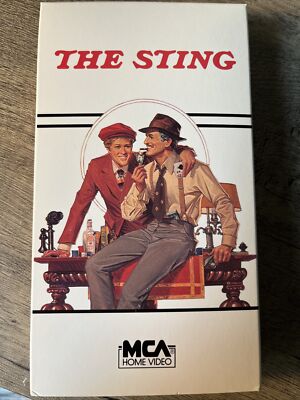 The Sting (VHS, 1989) 1973, PG, Robert Redford, Paul Newman