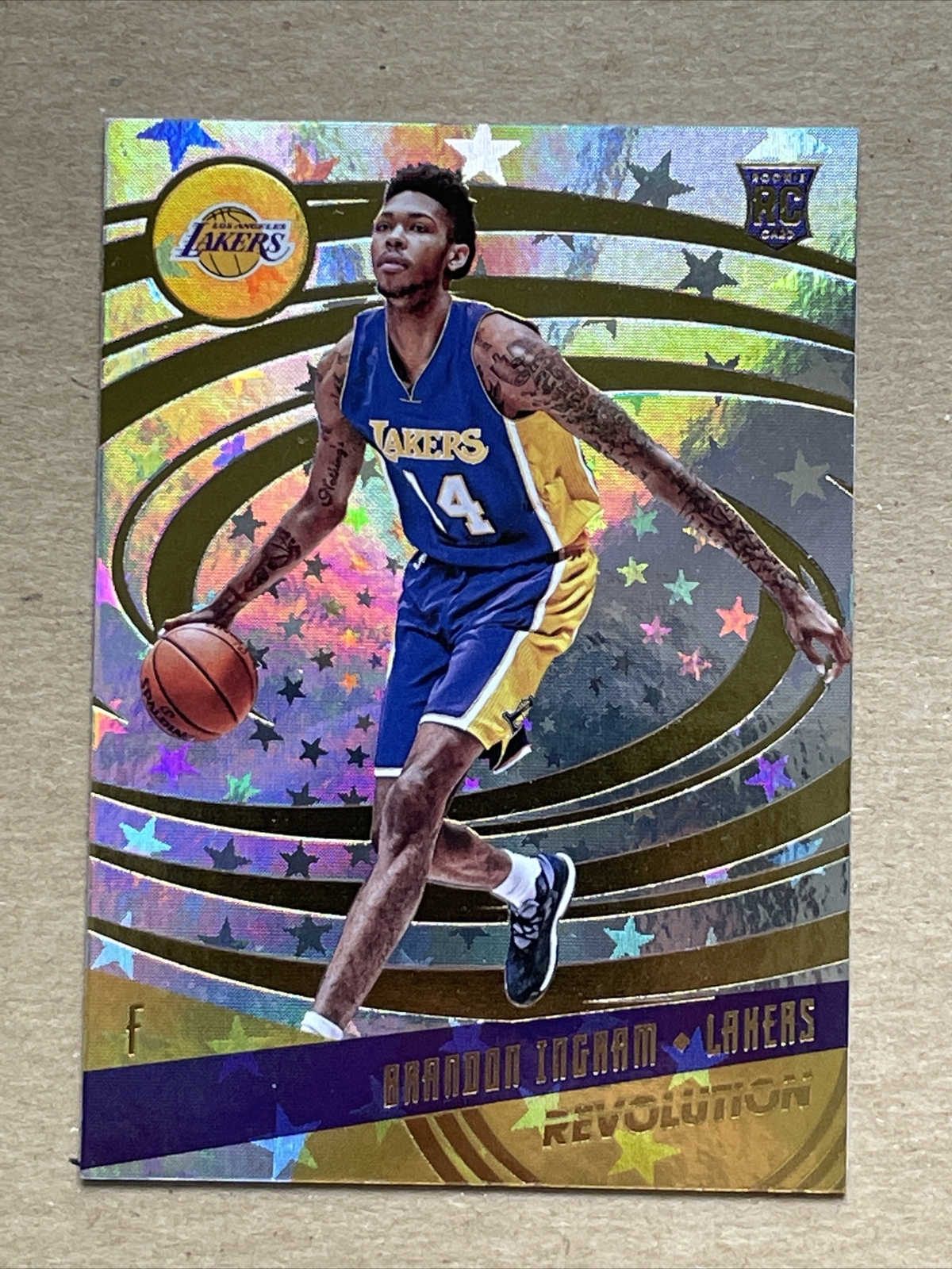 BRANDON INGRAM 2016-17 Panini Revolution Astro Parallel Rookie RC #118 RAPTORS