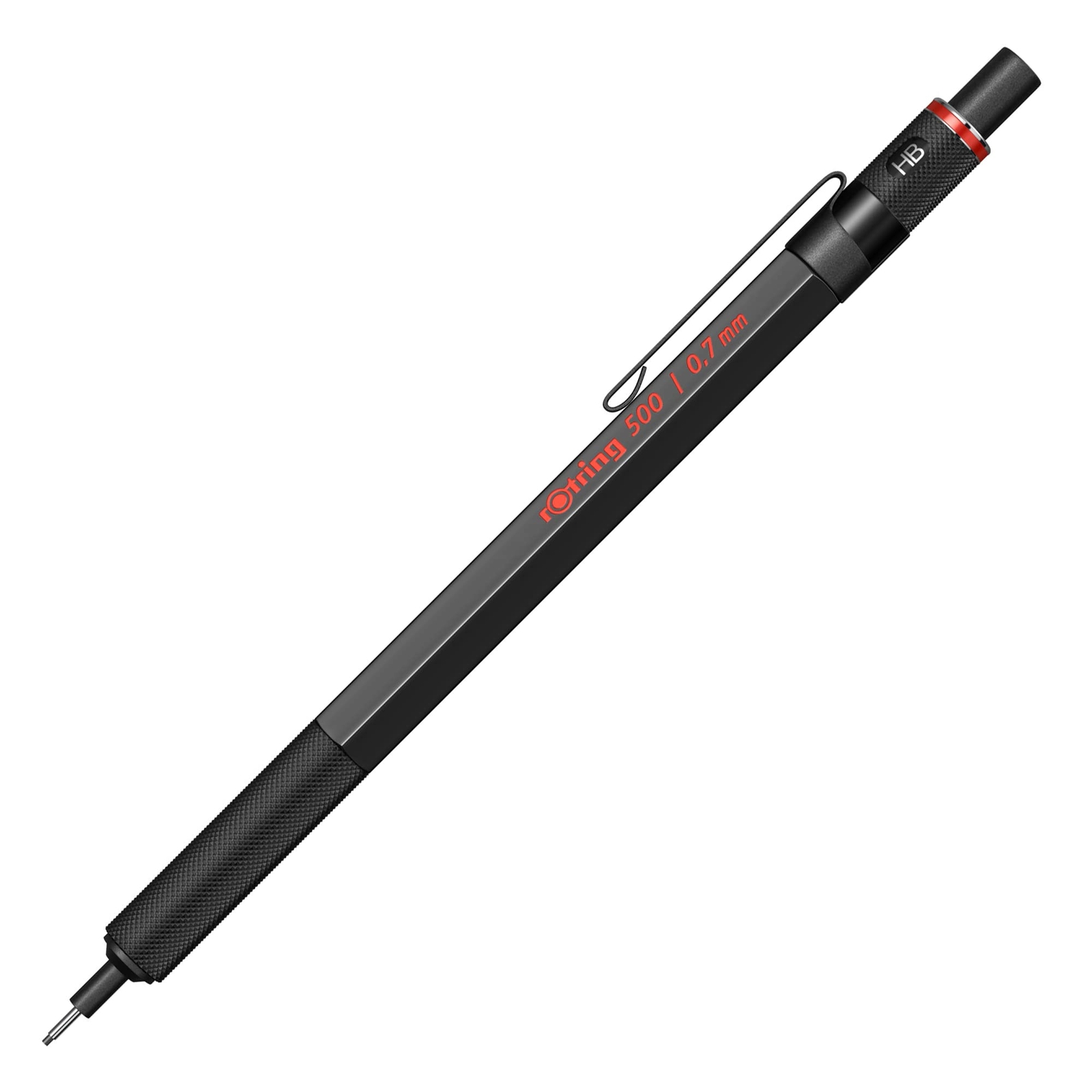 Rotring 500 Mechanical Pencil 0.7mm - Black Barrel Single Pen 1 count (Pack of 1