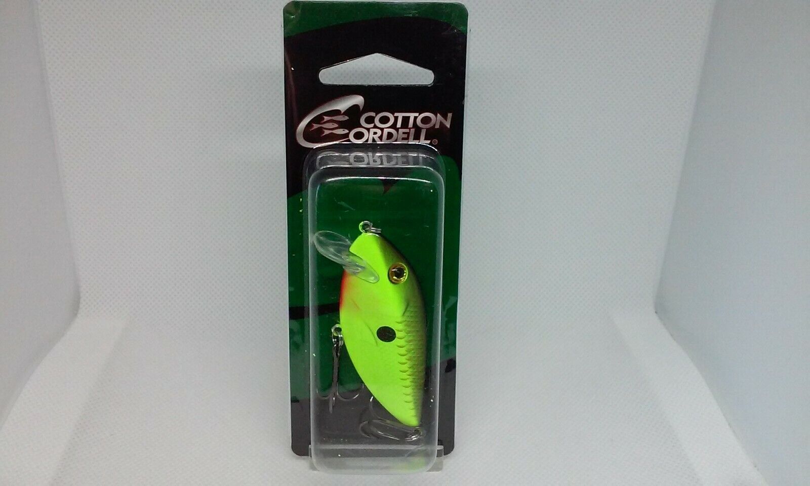 Cotton Cordell Wafer Shad Chartreuse/Black 2 1/2 Thinfin Crankbait Fishin  Lure