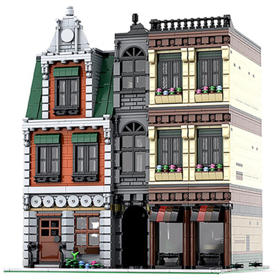 #ad Modular 3 story Residential Building and Apartment 4166 Pieces MOC Build $284.39