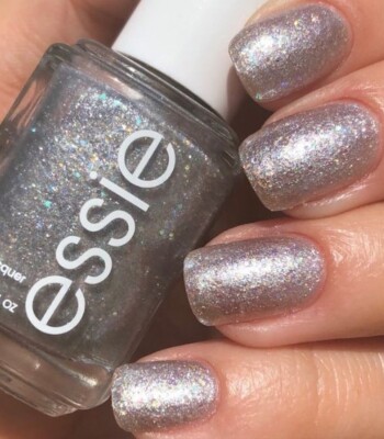 Nagellack Essie, Nr. 666 making spirits bright, Silber, Funkelnd, 13,5ml NEU.