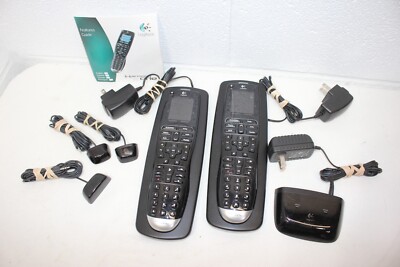 Logitech Harmony One Universal Remote Control Lot of 2, need batteries, WORKING