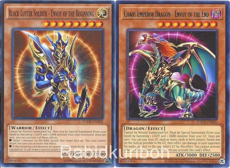 Black Luster Soldier - Envoy of the Beginning Yugioh Special & Deluxe  Editions, Yu-Gi-Oh!