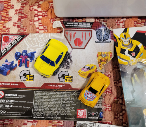 Transformers Robots in Disguise Legends Movie Bumblebee Optimus Smokescreen Bulk - Picture 4 of 9