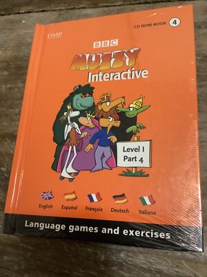 BBC Muzzy Interactive language course French Spanish+ Level 1 CD ROM Book Part 4