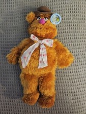 Peluche JIM HENSON THE MUPPET SHOW FOZZIE OSO SUAVE 15 PULGADAS NANCO NUEVO NUEVO CON ETIQUETAS