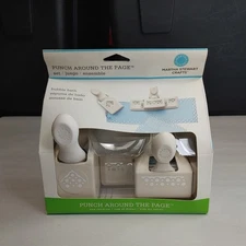 Martha Stewart BUBBLE BATH Paper Punch Craft Punch Around The Page (READ)
