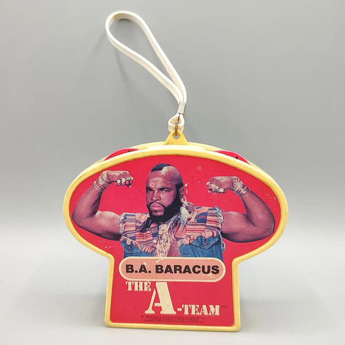 Vintage A-Team Novelty Radio B.A. Baracus Mr. T AM Made in Hong Kong 1983