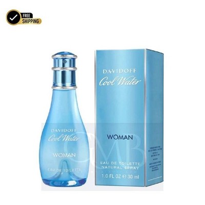 Davidoff Cool Water Women Eau de Toilette 1.0 oz EDT Spray Women Floral Perfume