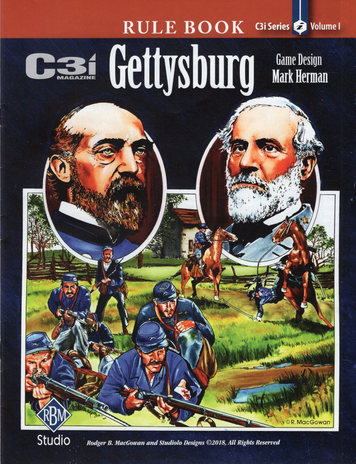 Game by c3i Magazine - Gettysburg  Unpunched