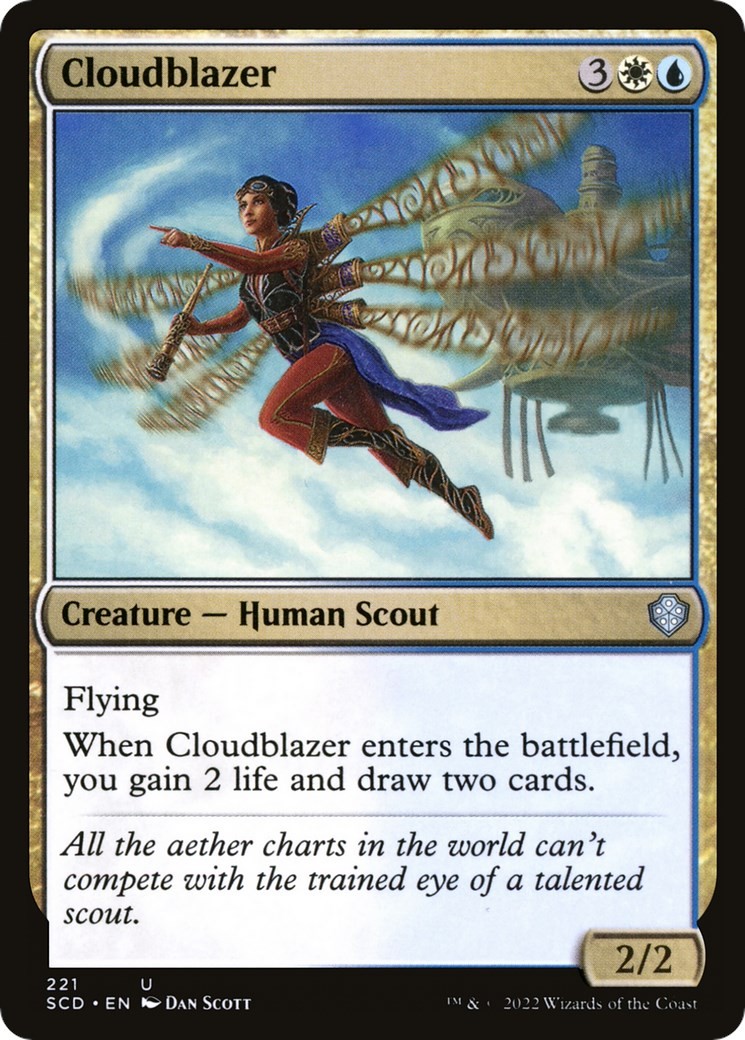 Cloudblazer EN MTG Starter Commander Decks - 221 NM