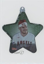2021 Topps Holiday WalMart Mega Box Oversized Ornaments Die-Cuts Mike Trout 0jk3