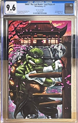 TMNT CGC 9.6 Comic Book Key 1st apps TMNT Last Ronin Lost Years #1 Virgin Cv NM+
