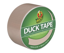 Duck Brand Solid Color Duct Tape: 1.88 in. x 60 ft. Beige 