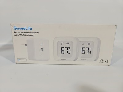 Govee Life Smart Fridge Thermometer R1 with WIFI Gateway 1 Gateway 2 Sensors NEW