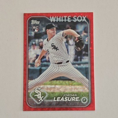 2024 Topps Update Series - Jordan Leasure #US94 Red Crackle Foilboard /199 (RC)