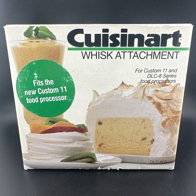 New Cuisinart Whisk Attachment DLC-855 DLC-8 & Custom 11 Series Food Processors