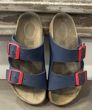 Birkenstock Kids Summer Slides Arizona Birko-Flor Open Toe Two Strap Sandals