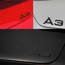 Suitable for Audi black badge A3 font luggage sticker modified letter sticker