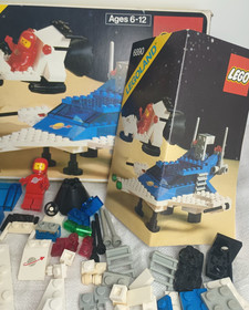 Lego 6890 Space Cosmic Cruiser &mdash; 1980s, Box, Instructions