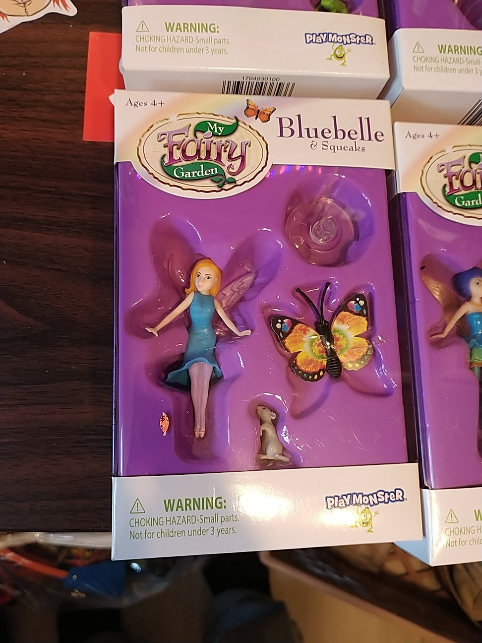 Play Monster 2016 My Fairy Garden Lot Of 4-Poppy Isla Laurel Bluebelle