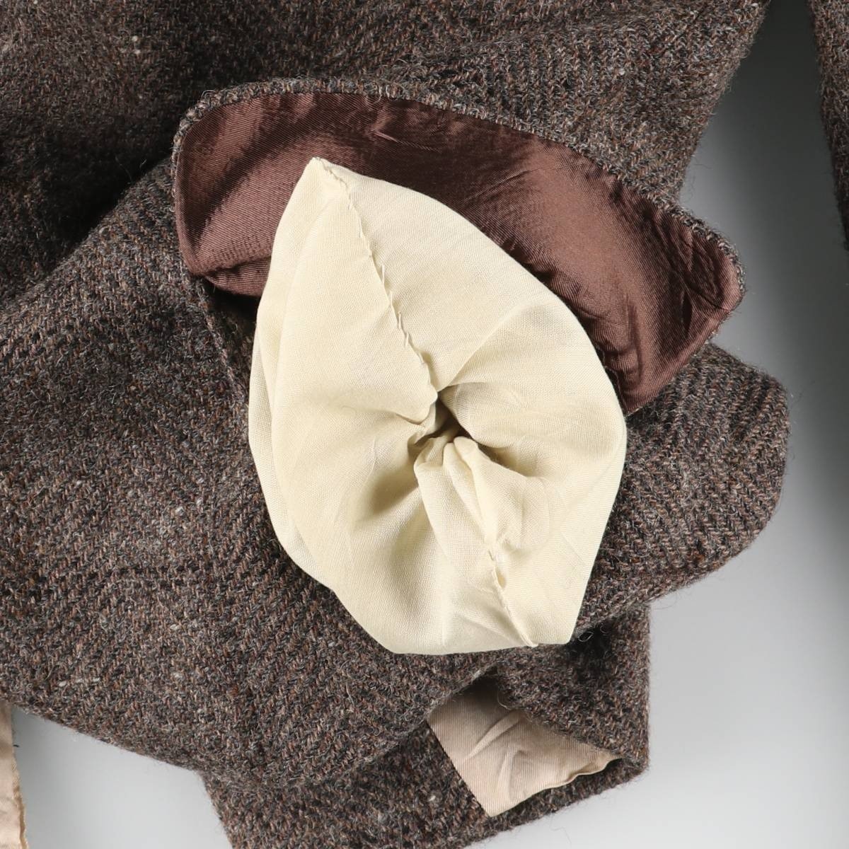 Used Calvin Klein Check Pattern Tailored Jacket Men's Size Small thumbnail 8