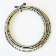 Zex Ns6569 Nitrous Oxide Systems 4 Nos Feed Line 16 Foot Long Braided Steel New Zex Ns6569 Nitrous Oxide Systems 4 Nos Feed Line 16 Foot Long Braided Steel New